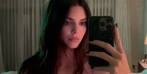 curvy topless|Kendall Jenner Shares Steamy Topless Video and Poses in Lingerie